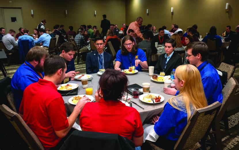 student breakfast