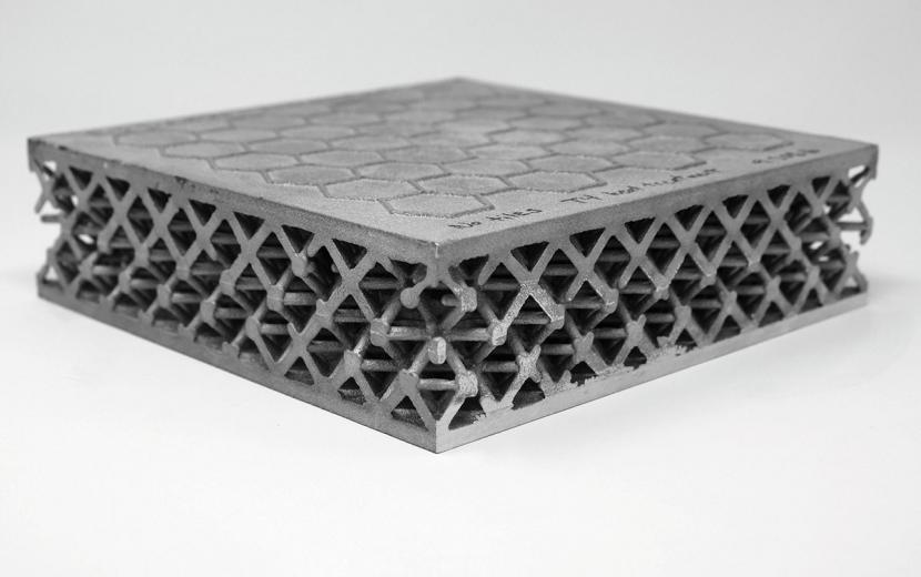 metal-ceramic lattice